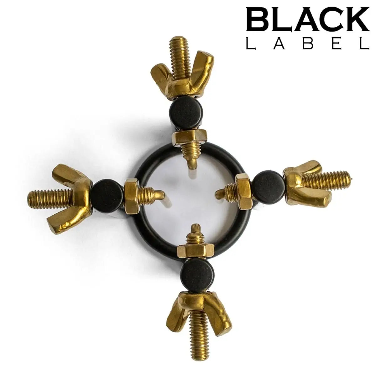 Black Label Adjustable 4 Way Penis Hole Urethral Stretcher BDSM Fetish Bondage