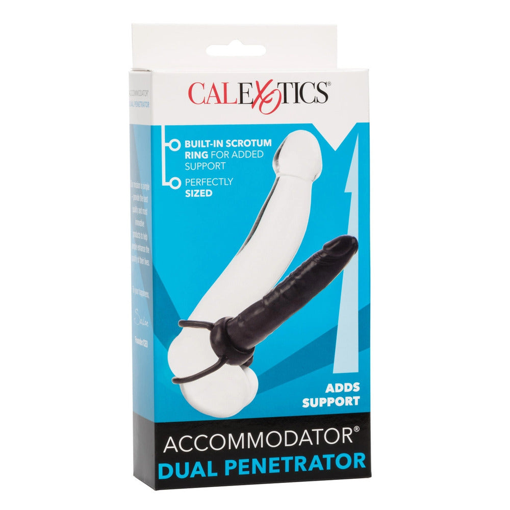 Calexotics Accommodator Dual Penetrator packaging on a white background