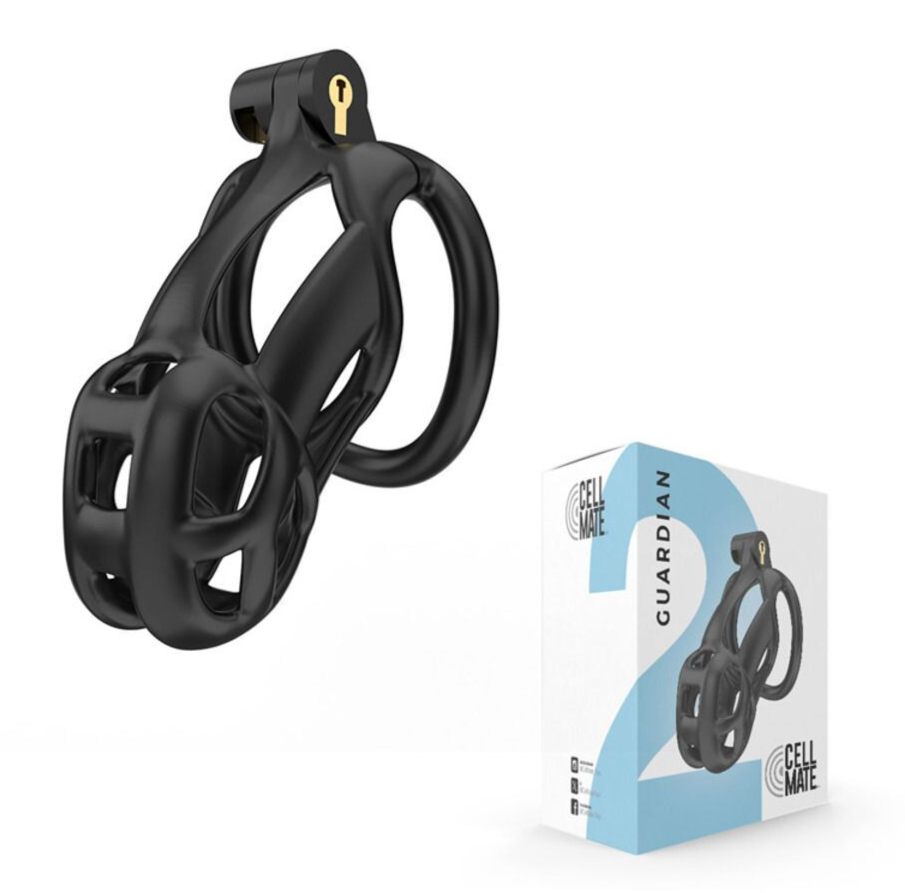 Cellmate Guardian Size 2 Male Vented Chastity Cage Bondage BDSM Fetish Sissy