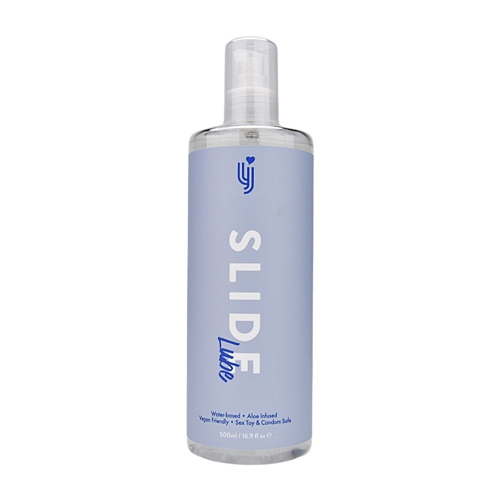 Bottle of Slide Lube on a white background