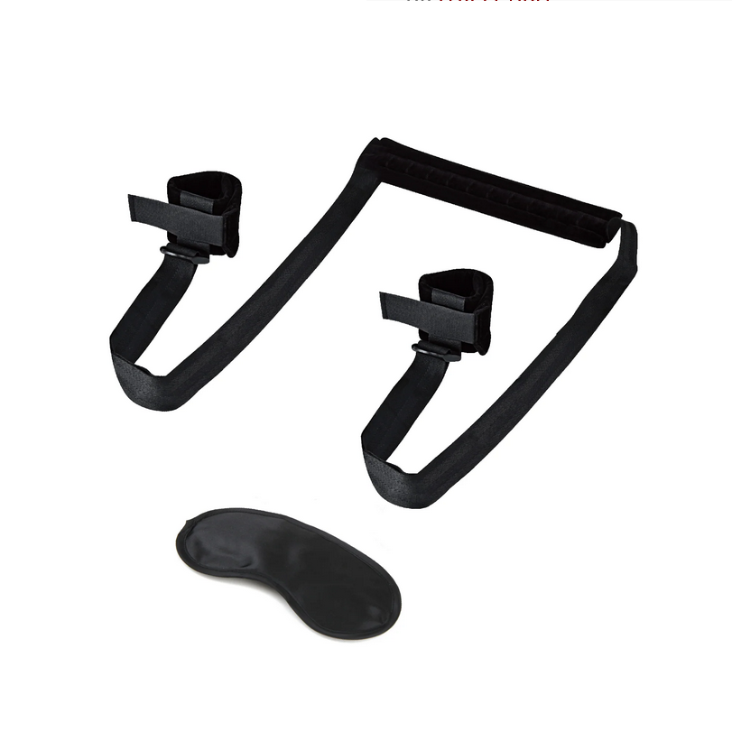 Lux Fetish Position Pal Bondage Restraints Set Padded Adjustable Cuffs BDSM Kink