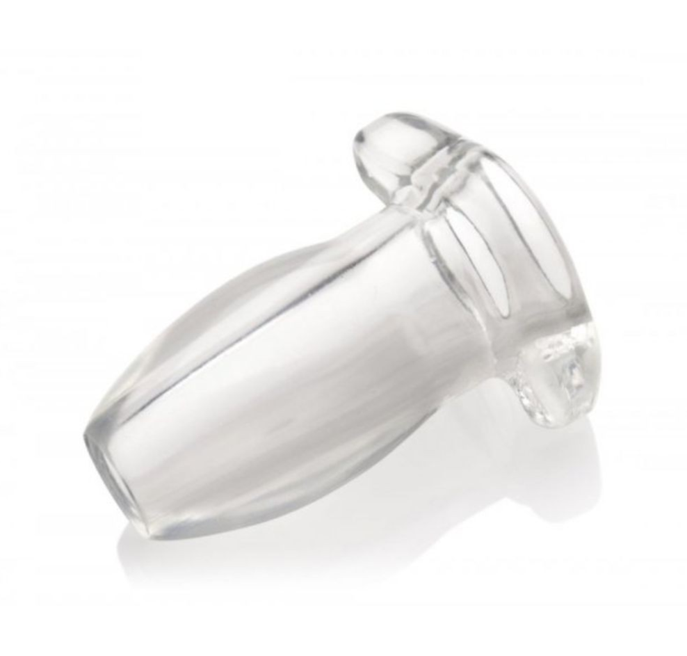 Master Series Gape Glory Clear Hollow Anal Butt Plug Large Prostate BDSM Fetish