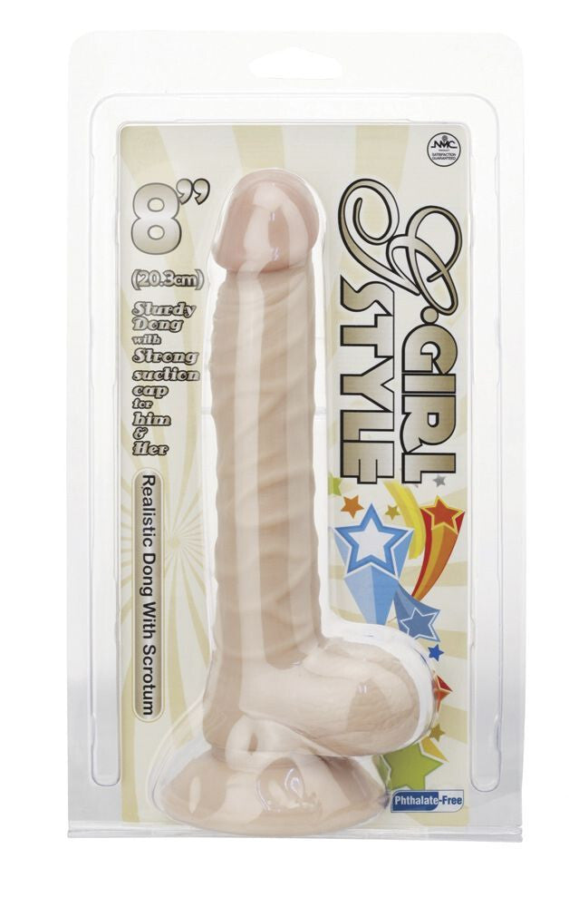 Sexual product packaging with brand logo on a white background