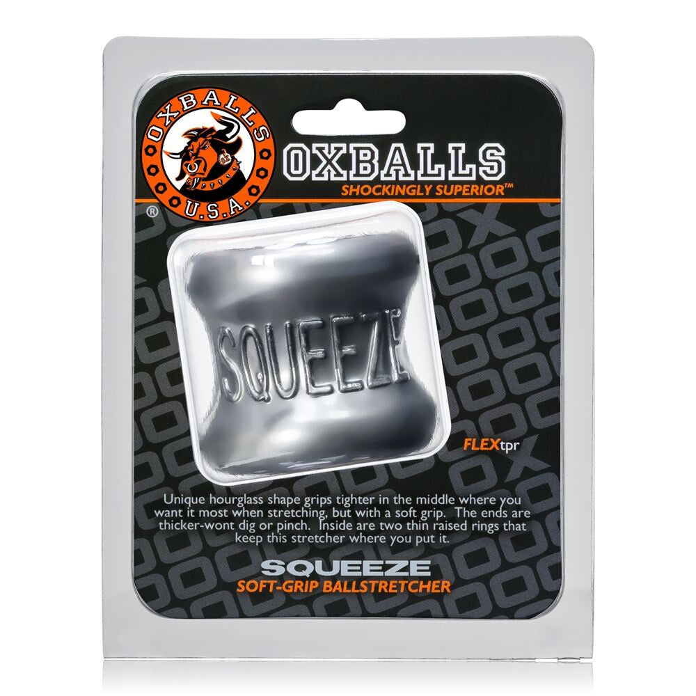 Oxballs Squeeze ball stretcher packaging on a white background