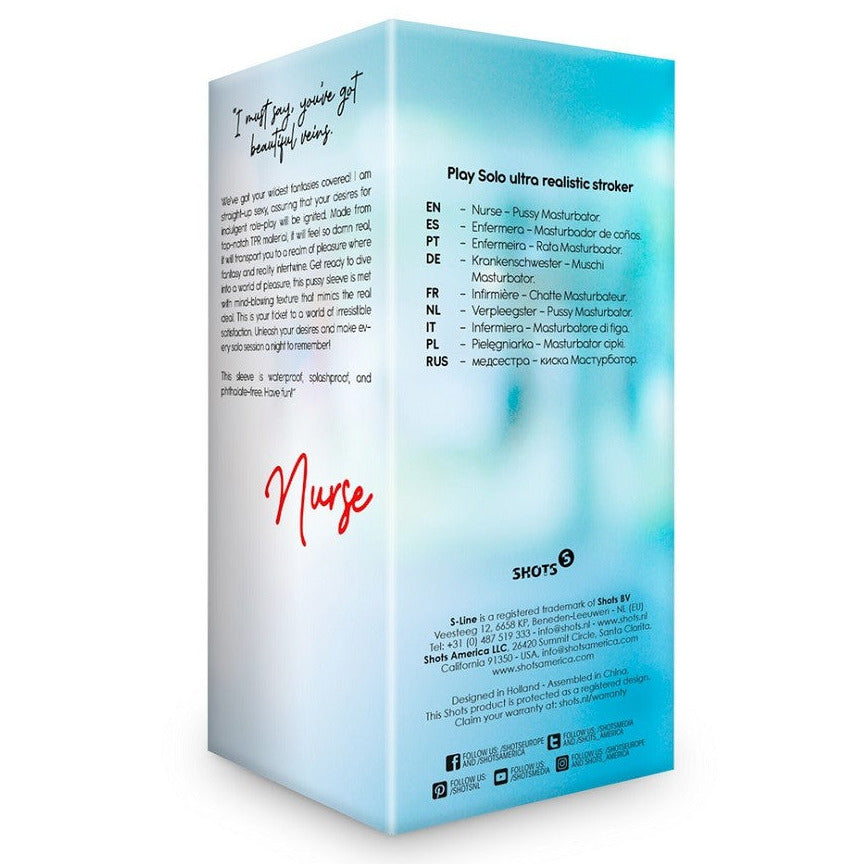 Product packaging with 'Nurse' branding on a white background