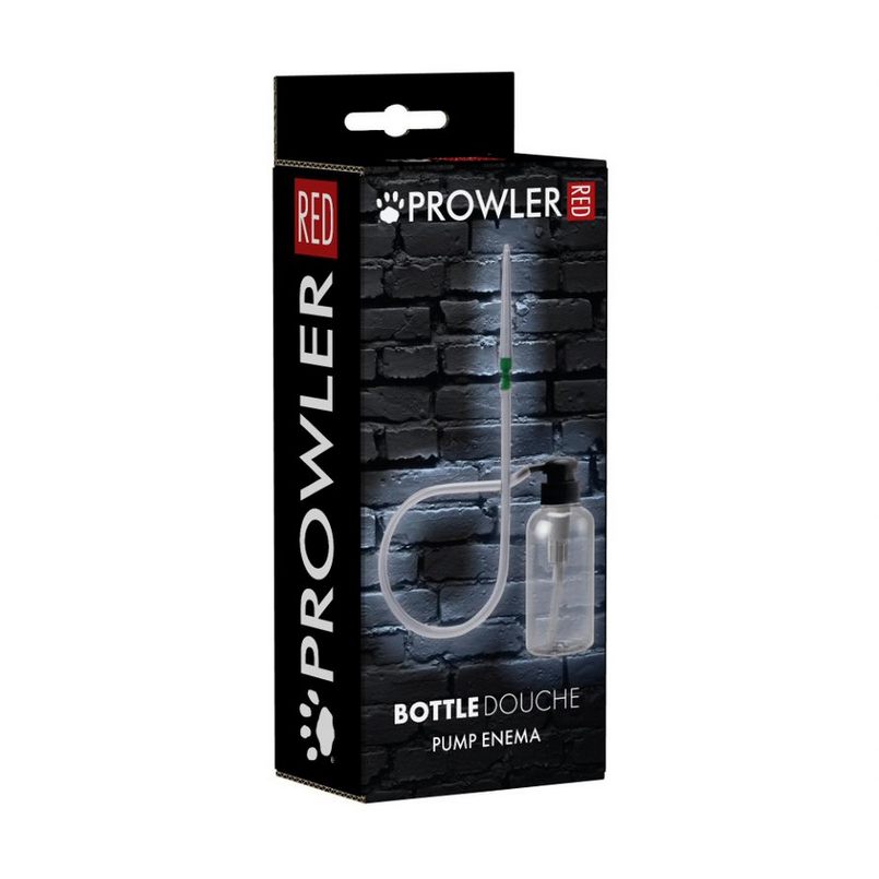 Prowler Bottle Douche packaging with product image on a white background