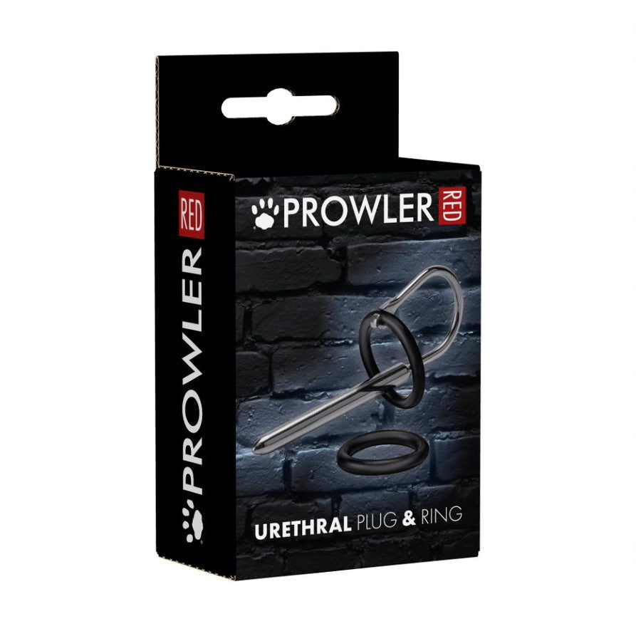 Prowler Red urethral plug and ring packaging on a white background