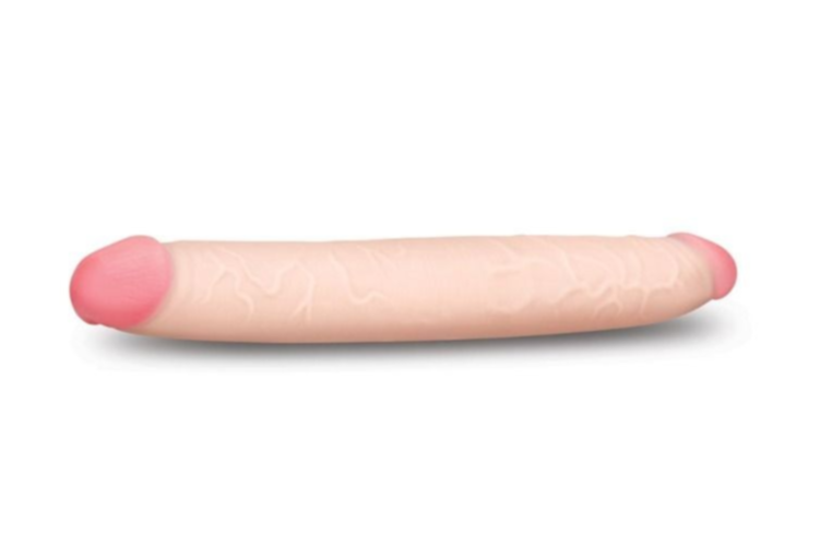 Prowler RED Ultra Cock Double Ender 12 Inch Veined Dildo Dong Realistic Couples