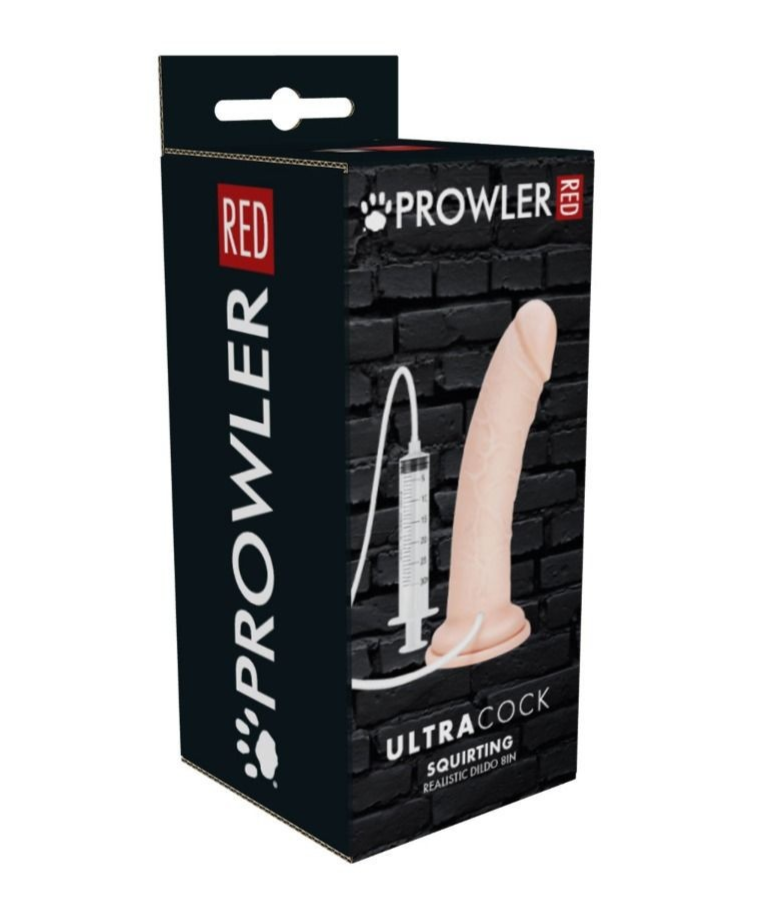 Prowler UltraCock packaging with a black background and product illustration.