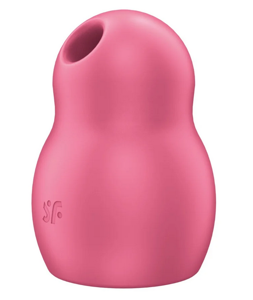Satisfyer Pro To Go 1 Red Double Air Pulse Vibrator Clitoral Waterproof Massager