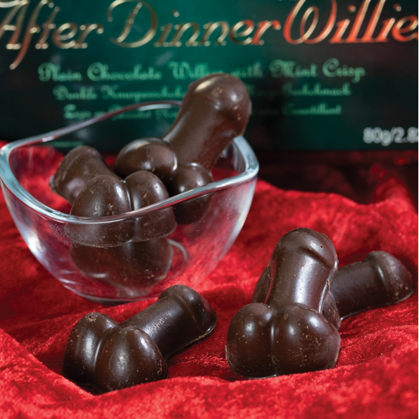 Spencer & Fleetwood After Dinner Willies Mint Chocolate Novelty Gift