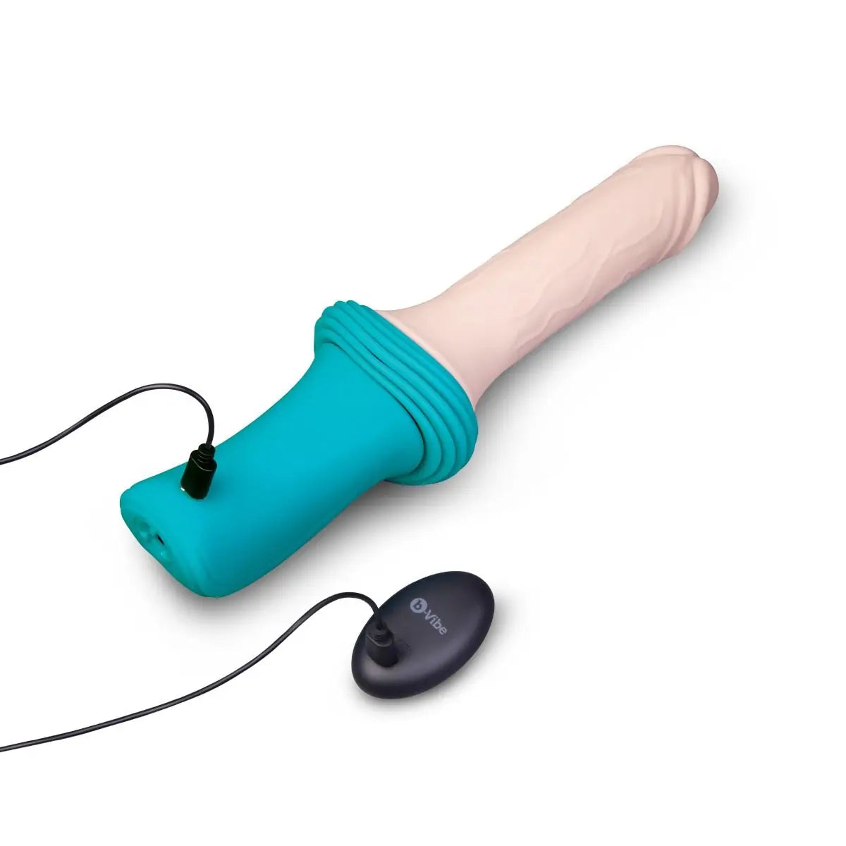 b-Vibe Thrusting Dildo Telescopic Vibrating Sex Machine Remote Control Suction Cup
