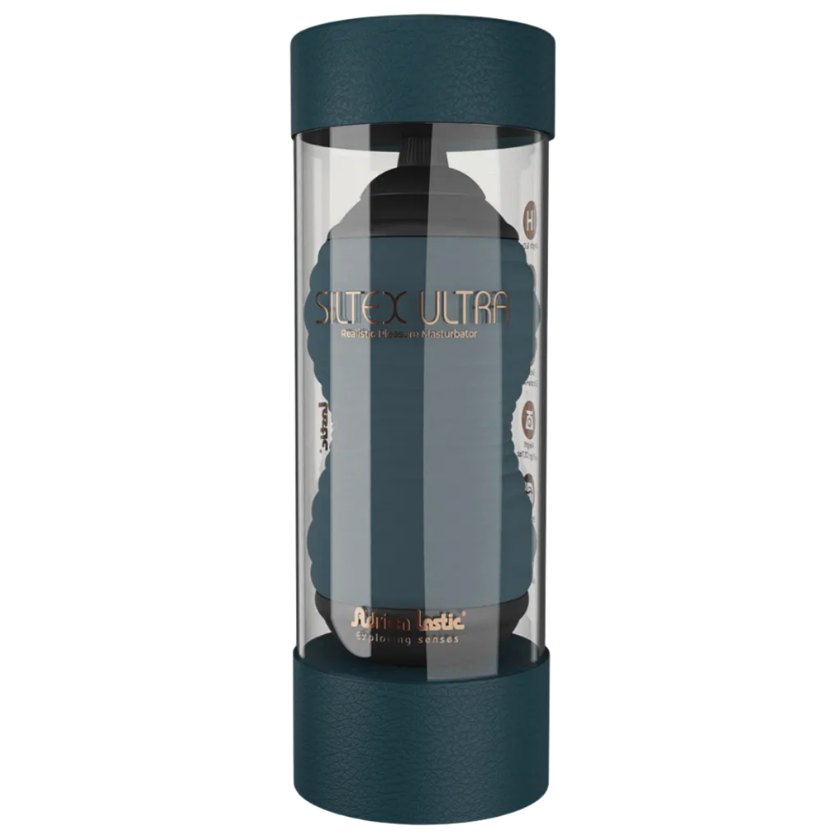 Adrien Lastic Siltex Ultra Realistic Liquid Silicone Pussy Male Masturbator packaging on a white background