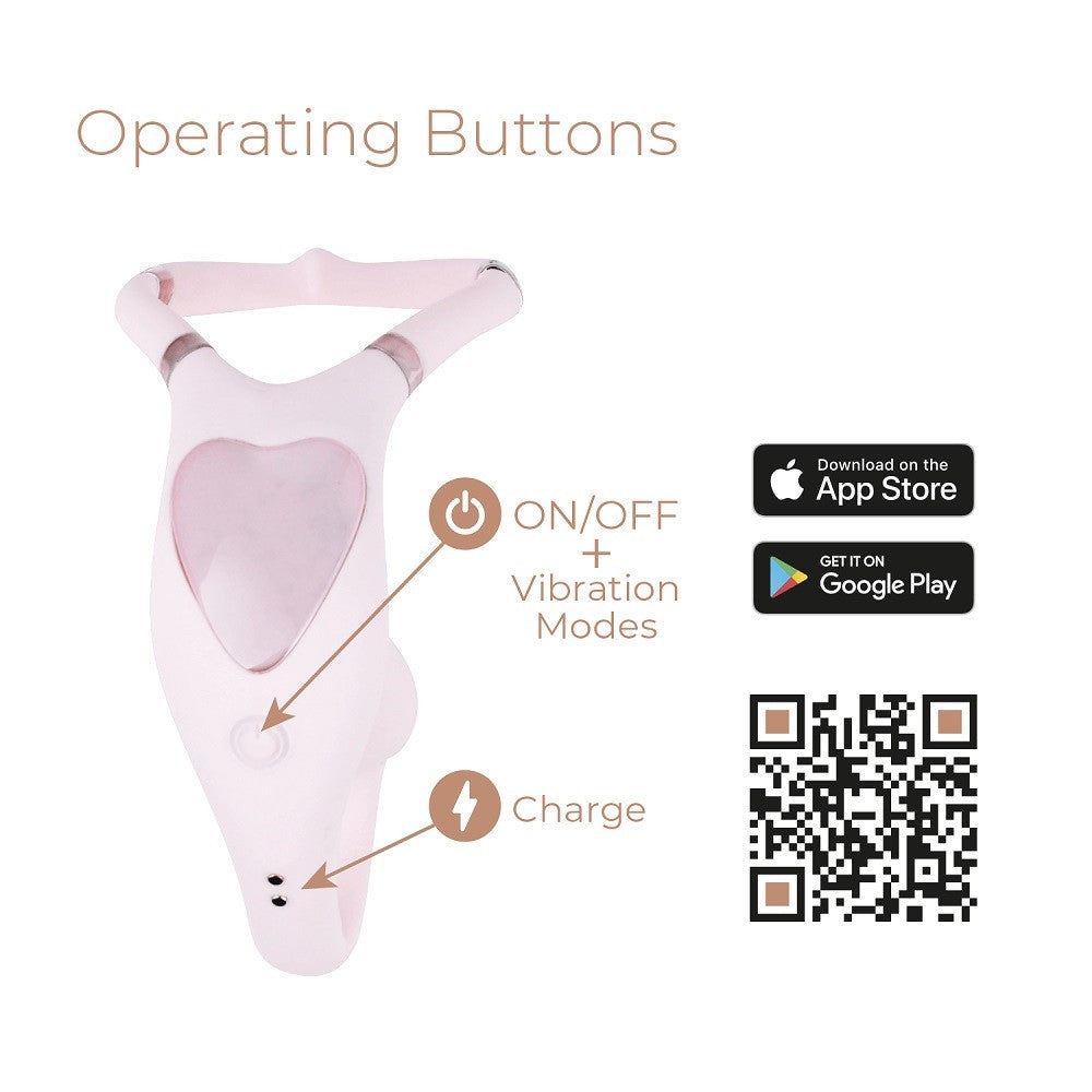 Diagram of a device with operating buttons labeled on a white background