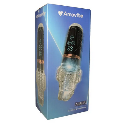 Amovibe Alpha product packaging on a white background