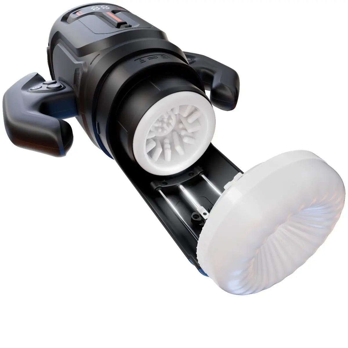 Amovibe Automatic Thrusting & Rotating Male Masturbator Turbo Auto Stroker on a white background