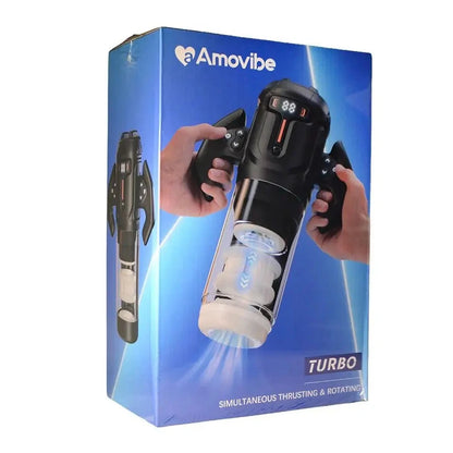 Amovibe Turbo product packaging on a white background