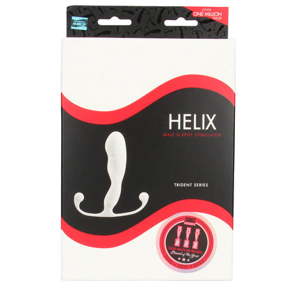Aneros Helix Trident Male Prostate Massager P-Spot Anal Butt Plug packaging on a white background