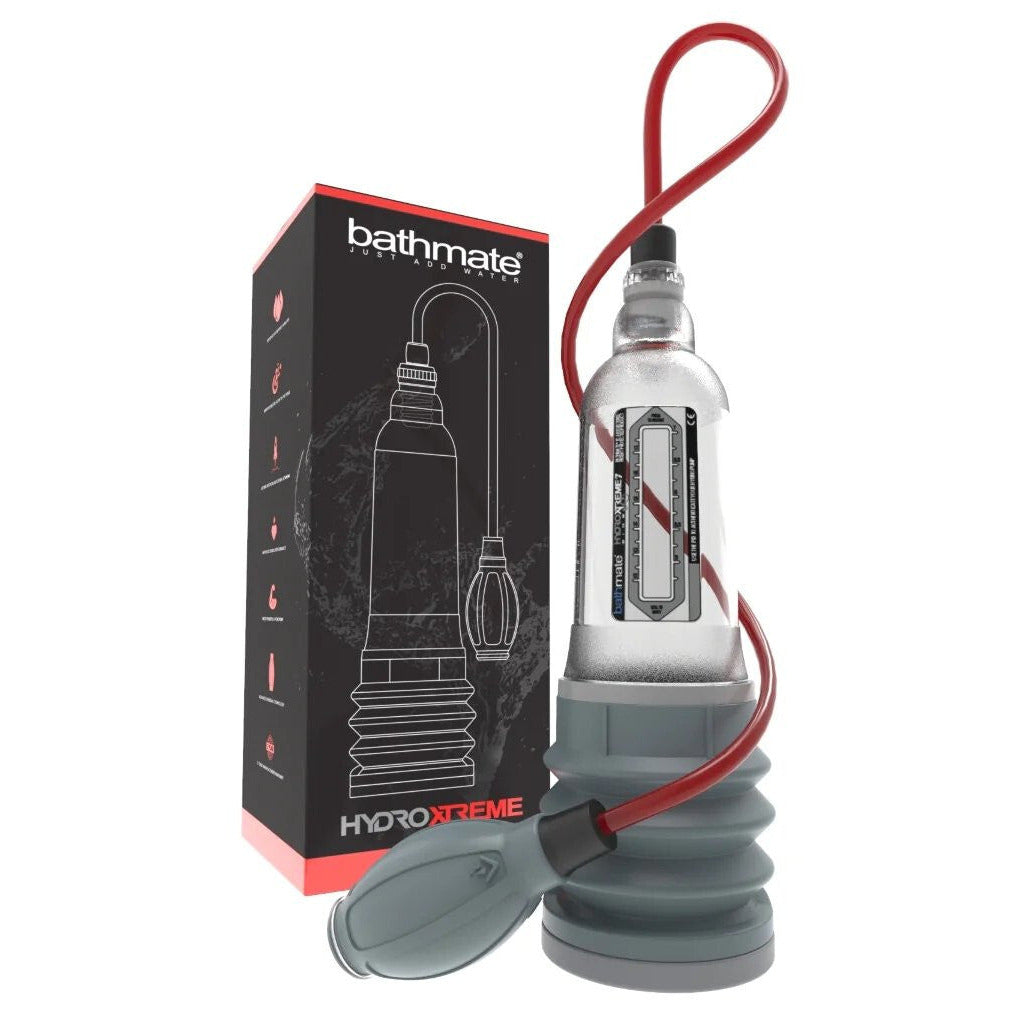 Bathmate HydroXtreme product with packaging on a white background