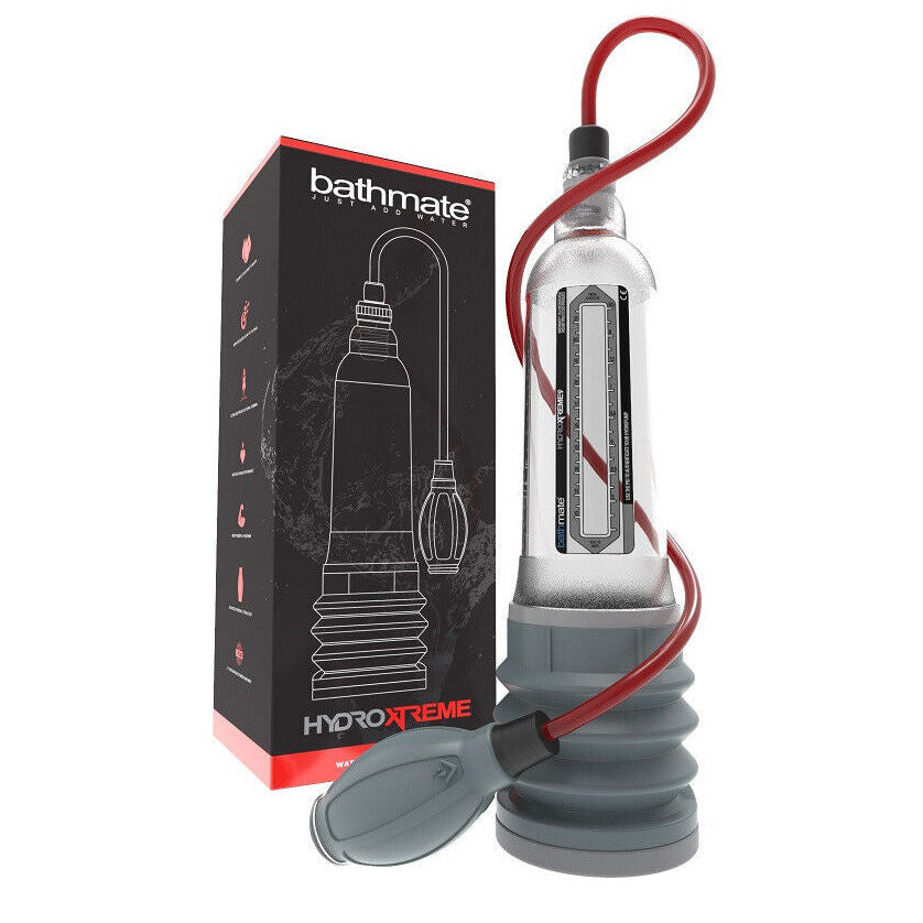 Bathmate Hydroxtreme 9 Clear Penis Enlargement Pump Enhance Stamina Length Girth