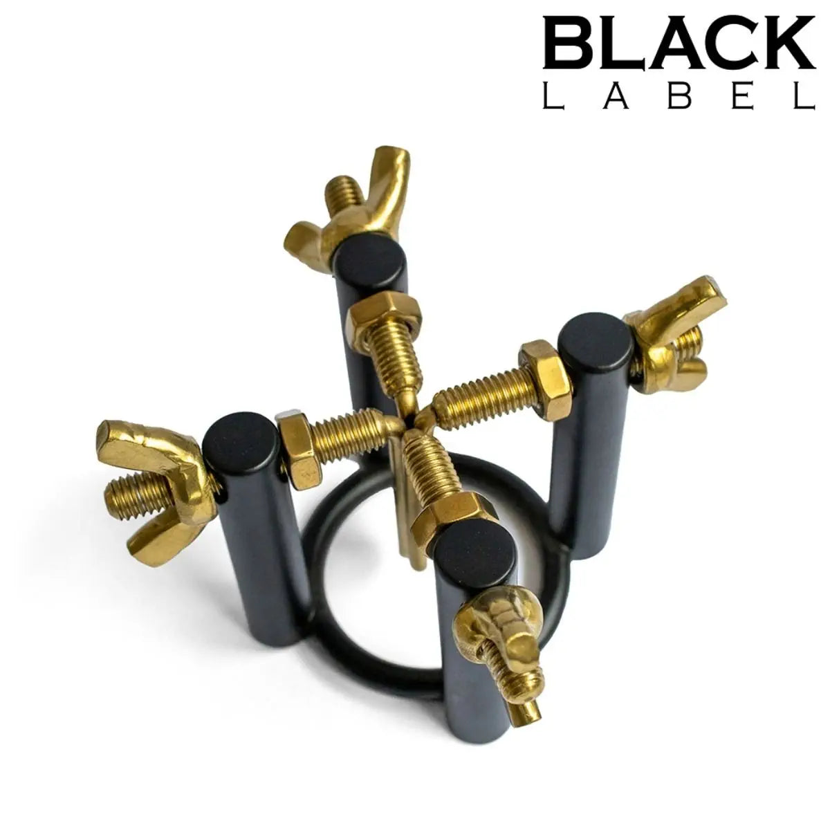 Black Label Adjustable 4 Way Penis Hole Urethral Stretcher BDSM Fetish Bondage