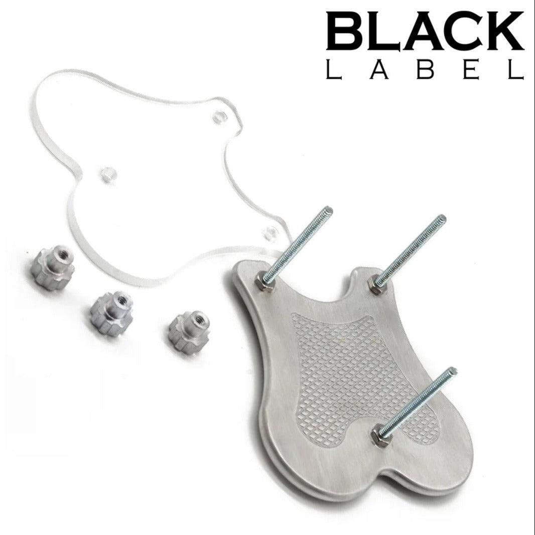 Ball Smasher components on white background
