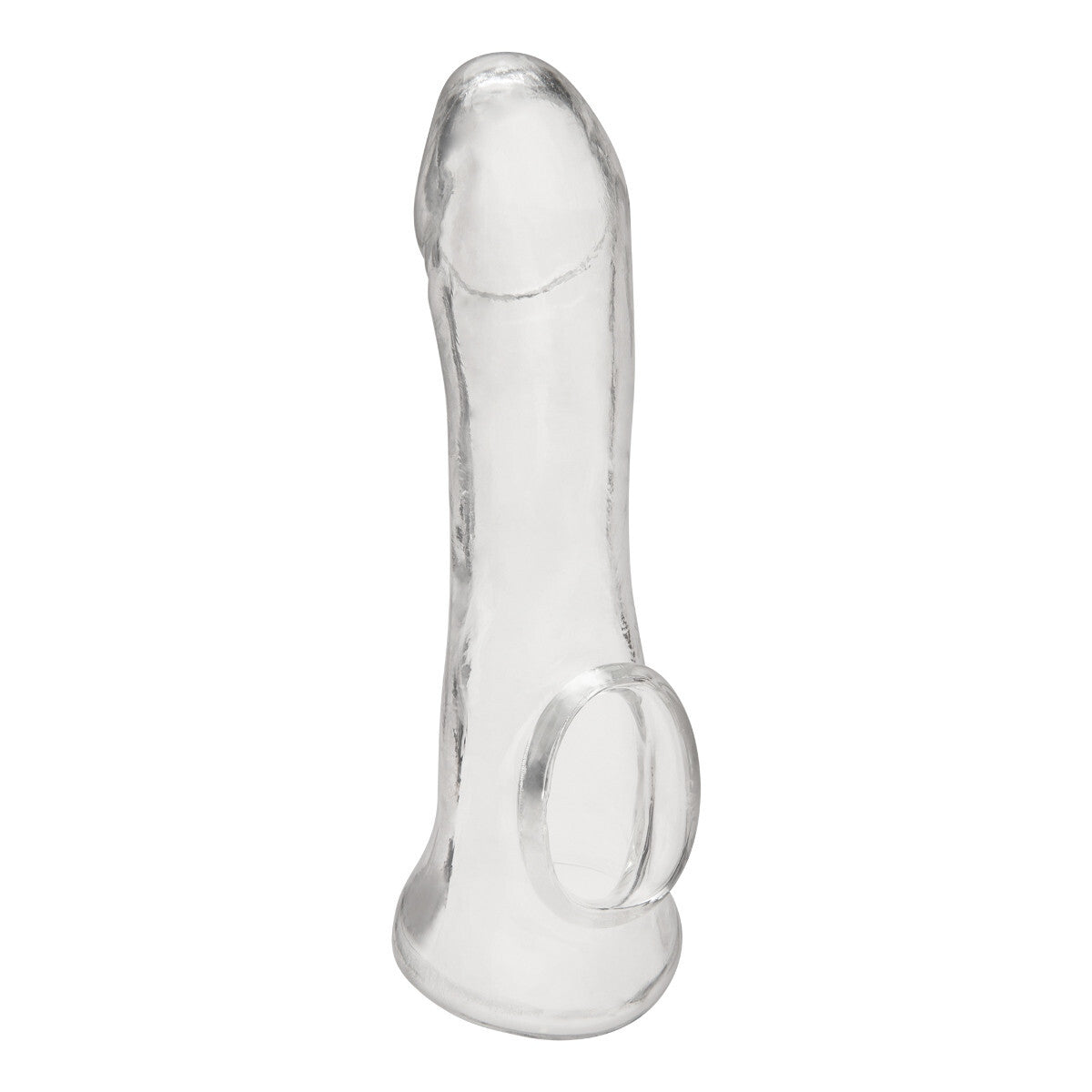 Blue Line 6.25 Inch Transparent Penis Enhancing Hollow Sleeve Extension Extender