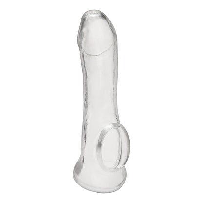 Blue Line 6.25 Inch Transparent Penis Enhancing Hollow Sleeve Extension Extender