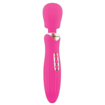 Pink electronic device with 'bodywand' branding on a white background