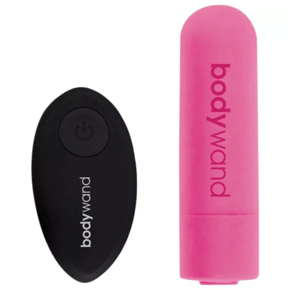 panty vibe and remote control on white background