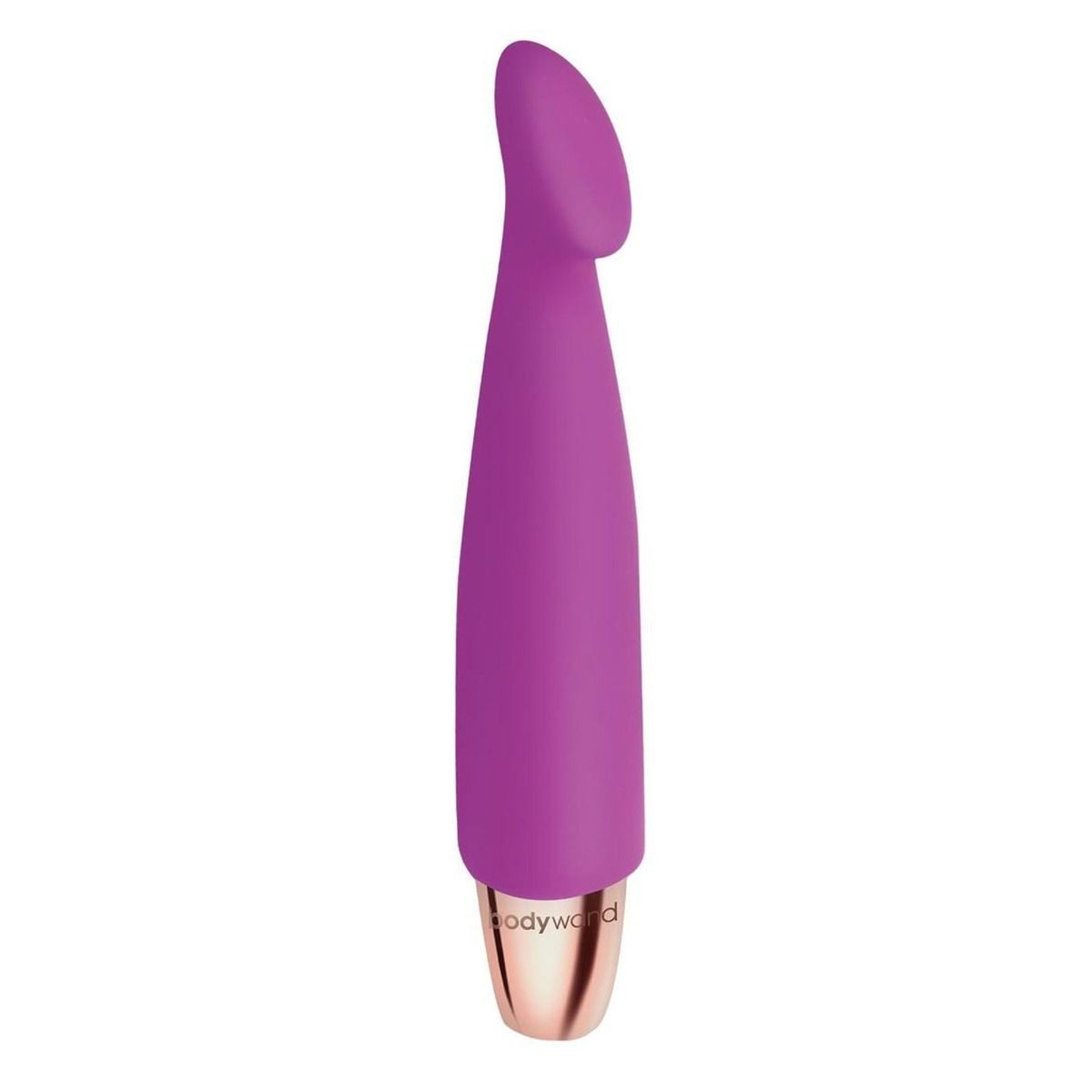 Purple and rose gold device with 'bodyworld' branding on a white background