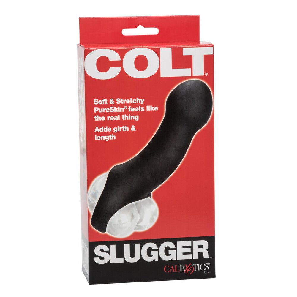 Box of COLT Slugger product with red and black design