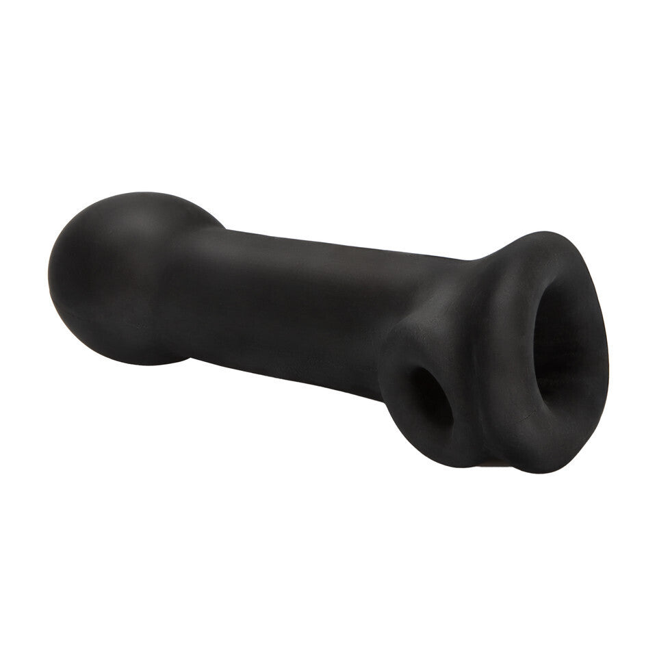 COLT Slugger Black 6.5 Inch Penis Extender Extension Sleeve PureSkin Textured
