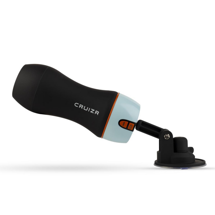 CRUIZR CM06 Vibrating Male Masturbator Ribbed Sleeve Stroker Female Moans Voice