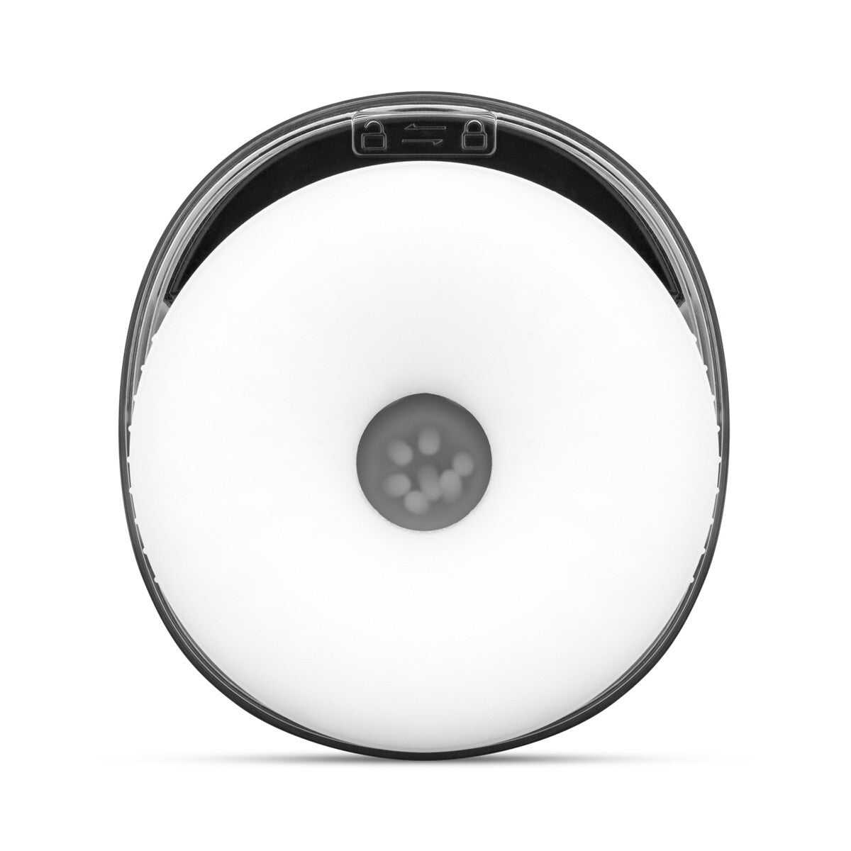 CRUIZR CX10 Thrusting & Rotating Clear Male Vibrating Masturbator Auto Stroker