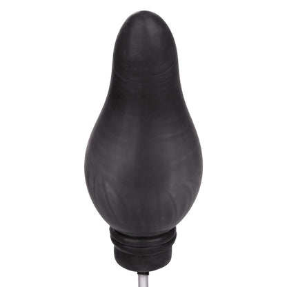California Exotic COLT Hefty Probe Inflatable 8 Inch Dildo Butt Plug Black on a white background