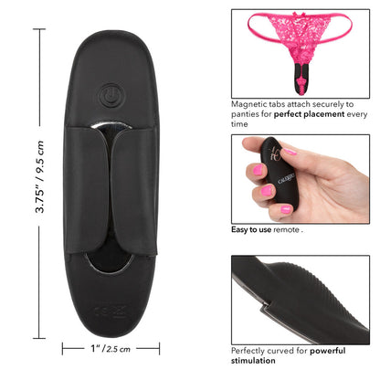 California Exotic Remote Petite Panty Teaser Silicone Clitoral Couples Vibrator on a white background