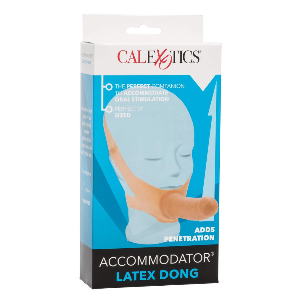 Calexotics Accommodator Latex Dong packaging on a white background