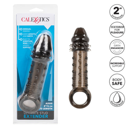 Calexotics Ultimate Stud Extender with packaging on a white background