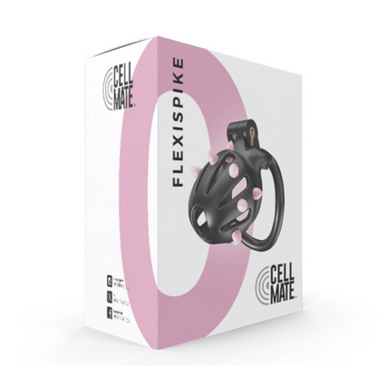 Box of Flexispike product by Cell Mate on a white background