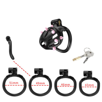 Cellmate FlexiSpike Size 0 Male Vented Chastity Cage Bondage BDSM Fetish Sissy