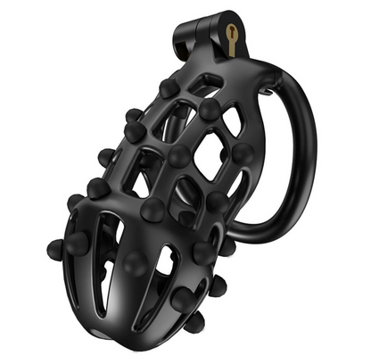Cellmate FlexiSpike Size 3 Male Vented Chastity Cage Bondage BDSM Fetish Sissy