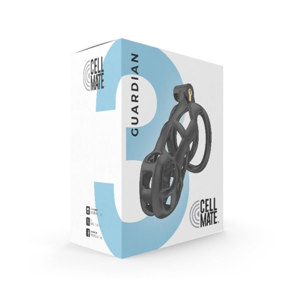 Cellmate Guardian Size 3 Male Vented Chastity Cage Bondage BDSM Fetish Sissy