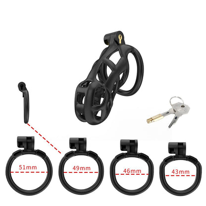 Cellmate Guardian Size 3 Male Vented Chastity Cage Bondage BDSM Fetish Sissy