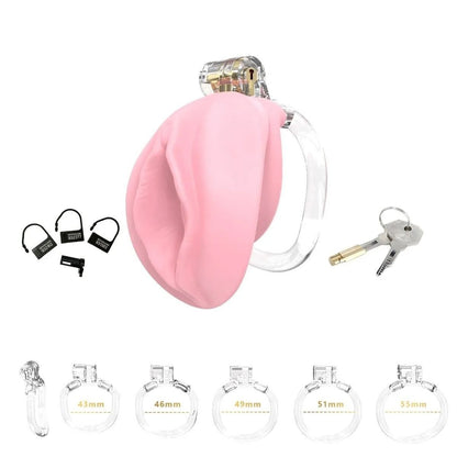 Cellmate Pussyfyer Pussification Vulva Male Chastity Sissy Cock Cage Humiliation