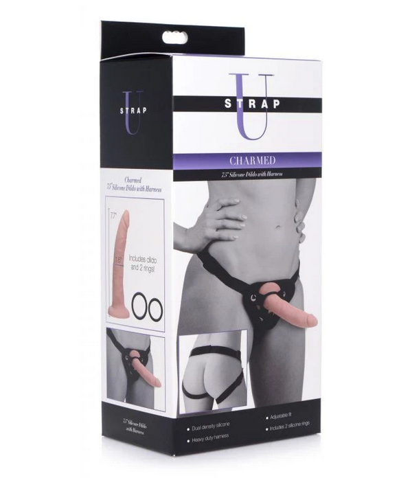 Product packaging for a garter belt with 'U Strap' branding on a white background.