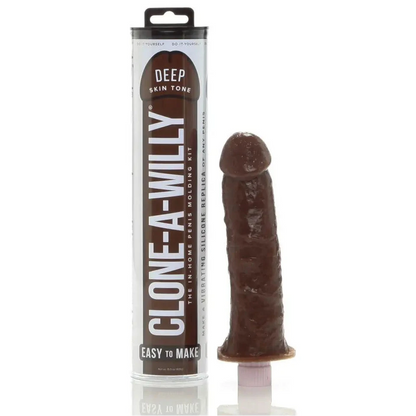Clone-A-Willy product with packaging on a white background