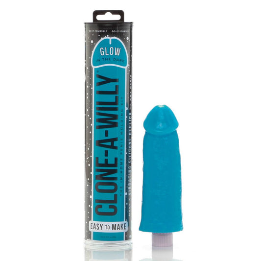 Clone-A-Willy product with packaging on a white background