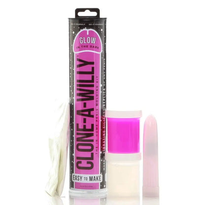 Clone-A-Willy product with packaging on a white background