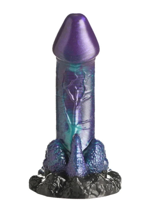 Decorative dildo on a white background